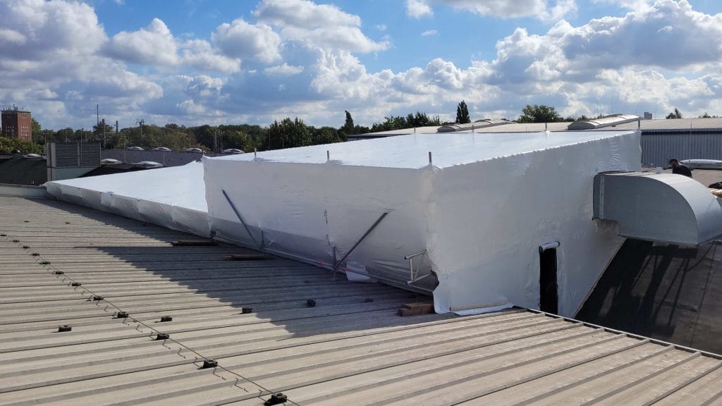 Shrink Wrapping and Scaffolding: Temporary, Weatherproof Protection