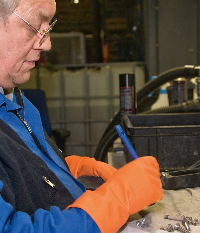 Details matter while cleaning sensitive equipment