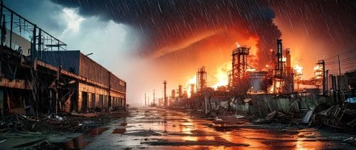Industrial Damage: Fire & Water