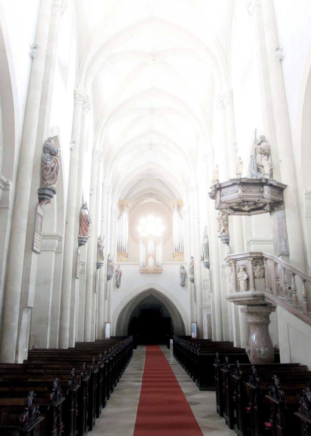 Cathedral radiant with its former glory