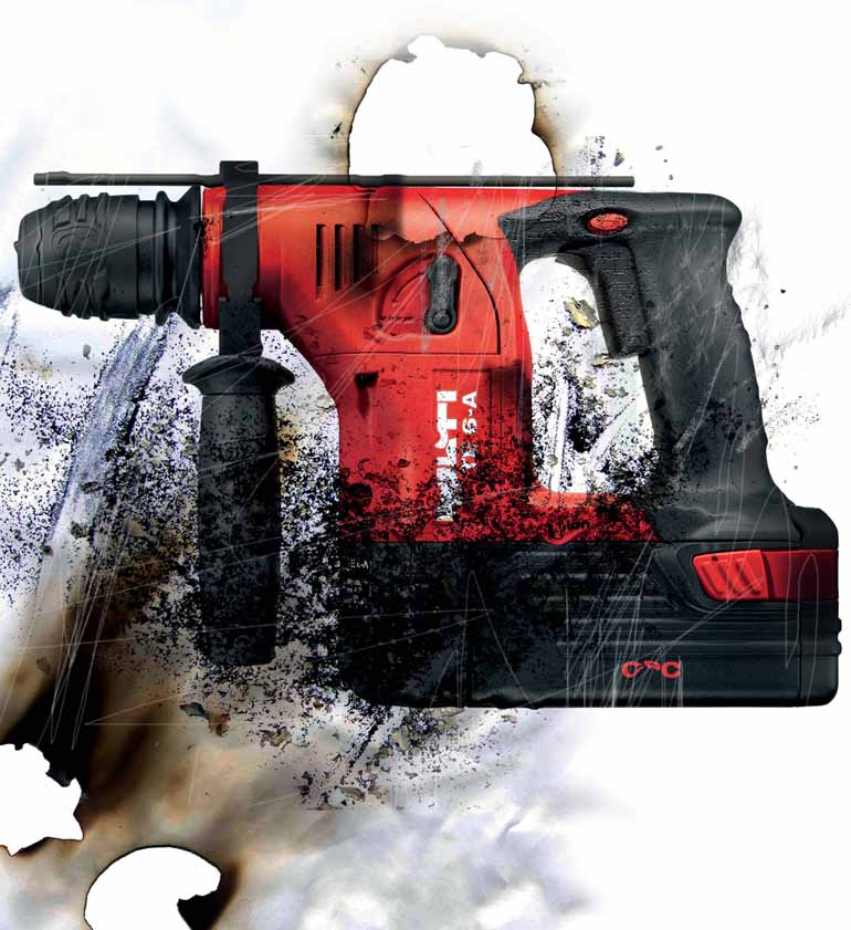 Hilti rock drill