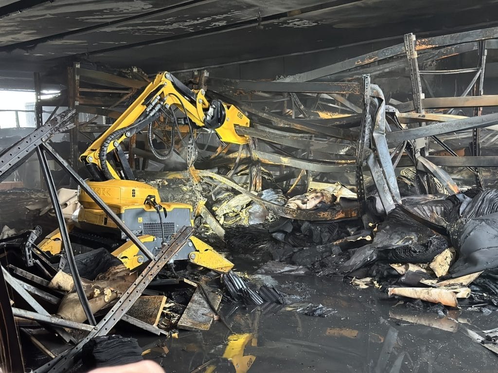 Fire Damage before fire damage restoration