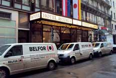 Fire Damage Restoration at Vienna’s Hotel Astoria - Belfor in action