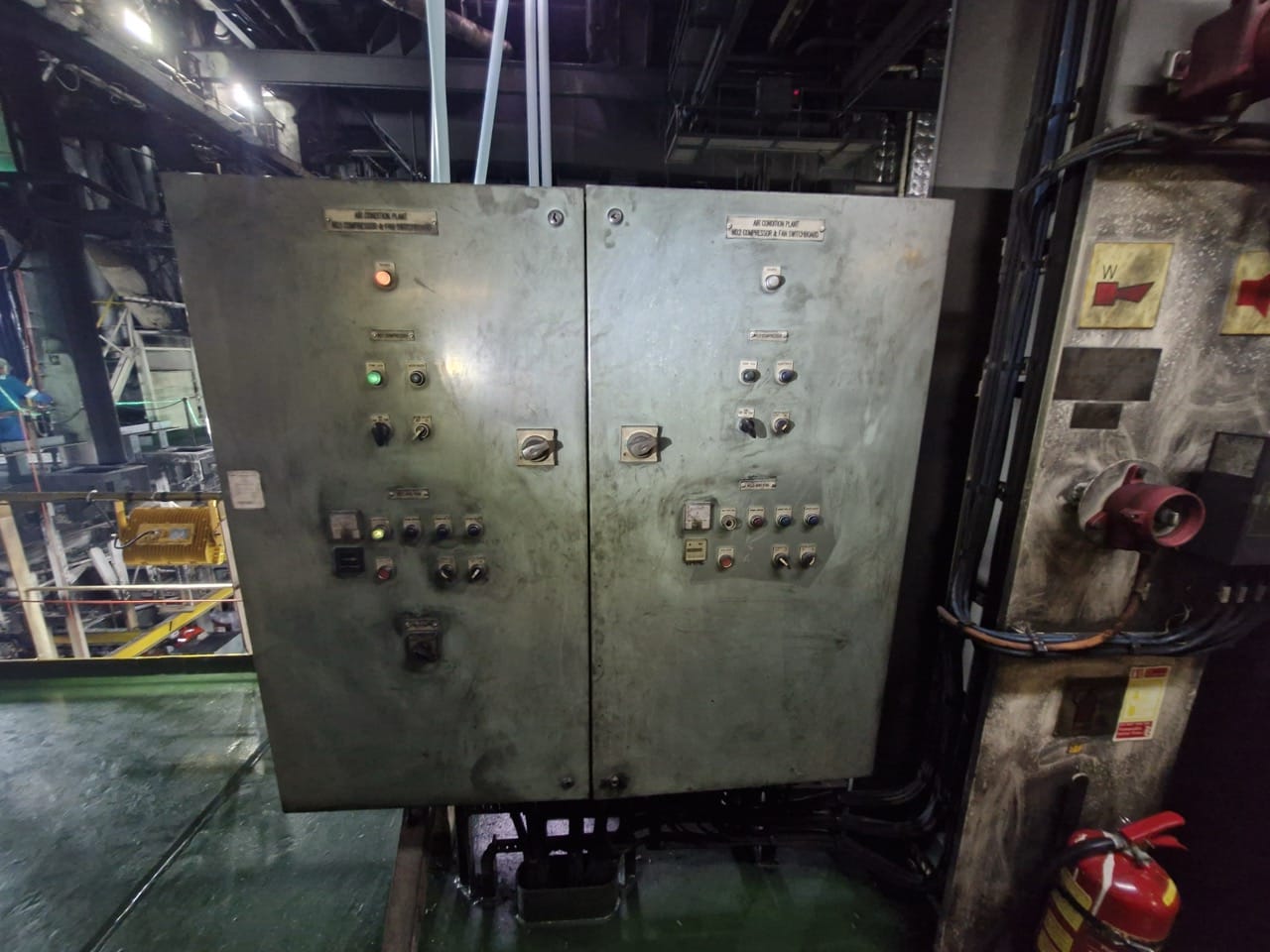 Crude Oil Tanker Suffers Major Engine Room Fire